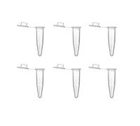 Aramox 500PCS 1.5ml Microcentrifuge Tubes Plastic Micro Test Tubes with Frosted Surface Clear Scale for Laboratory Sample Storage
