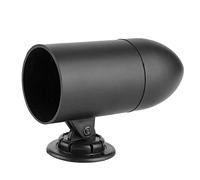 Aramox 52mm/2in Car Gauge Stand,Black Rocket Gauge Swivel Mount Cup Meter Holder With Mounting Accessories