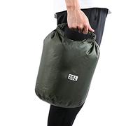 Aramox 5L 20L 50L Military Green PVC Waterproof Dry Bag, Compact and Lightweight, Foldable, Large Capacity, Easy Hanging, Versatile Use, Made of PVC Material for Mountaineering, Beach, (20L)