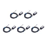 Aramox 5Pcs Magnetic Switch Sensor Proximity Approach Detecting Distance Normally Open Inductive 2 Wire, WIDE VOLTAGE RANGE, EASY WIRING, EASY TO INSTALL, PACKAGE WITH ABS for Magnetic