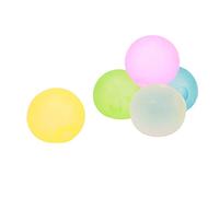 Aramox 5PCS Squeeze Stress Relief Balls Elastic Malt Syrup Balls TPR Decompression Toys for Boys Girls Adults with Flexible Soft Squeezable Design (6cm)