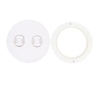 Aramox 8in Boat Hatch, Round Nylon Marine Access Port Hatch Cover Replacement for Yacht