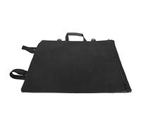 Aramox A3 Art Portfolio Case, Adjustable Buckle Design, Reinforced Shoulder Straps, Efficient Metal Zipper, Protective Fabric, for Artists on The Go, with Ergonomic Strap Design (8K Black