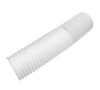 Aramox AC Exhaust Hose PP Steel Wire Portable AC Vent Hose 150mm X 2m Right Hand Thread Foldable Stretchable for Air Conditioner Repair Home Office Use