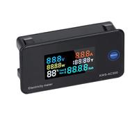 Aramox AC Multimeter, Large Color LCD Screen, Multi-functional Voltage and Current Meter, Measures Up to 100A, for Electrical Appliances and Home Use