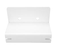 Aramox Adhesive Toothbrush Holder Easy Installation Toothbrush Storage Organizer for Bathroom Shower Trailers - Premium Acrylic Design (White)