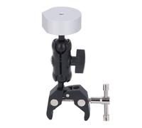 Aramox Adjustable Clamp Mount, 54mm Dual Ball Head | Aluminum Alloy Build, Pole Clamp Fitting, No Drill RV Ladder Roof Rack, Yacht Motorcycle Table Mount