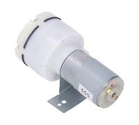 Aramox Air Pump Electric Mini Vacuum Pump, Engineering Plastic Portable Micro Air 65kPa Low Noise Low Voltage with Pressure Switch for Inflating Projects (DC12V)