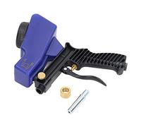 Aramox Air Sand, Compact and Lightweight Sandblaster with Broad Utility, Efficient Use, Wide Matching, Good for Work, Easy Carrying, Ideal for Glass Etching, Paint Removal on (Blue)