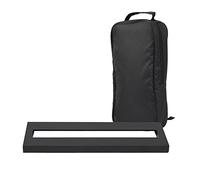 Aramox Aluminum Alloy Pedal Board, Lightweight Design with Carrying Bag and Tapes for Guitar Effects Setup, Perfect for Musicians on the Go