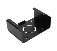 Aramox Aluminum Alloy Set Top Box Wall Mount, Rust Proof Screw Fixing | 105x70x38mm Bracket, Sandblasted , Anti-Scratch Holder, for iOS TV Mounting