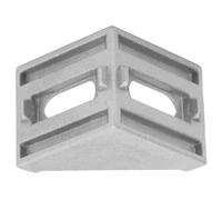 Aramox Aluminum Corner Bracket Aluminum Profile Bracket 20 Pack 3030 Fit 2 Hole Right Angle Material Easy Installation for Frame Assembly Builds
