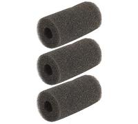 Aramox Aquarium Intake Filter Sponge Covers 20PCS Black Sponge Filter Tube 4 X 8 Cm for Fish Tank Water Inlet Rods Helps Block Debris Protect Shrimp Fry and Reduce Cleaning (Medium (small hole))
