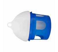 Aramox Automatic Waterer, ABS Bird Water Dispenser with 2L 4L 6.5L Capacity, 360 Rotating Tube and Split Hasp, Water Control Feeder for Bird Cage Outdoor Summer Use (6.5L)