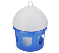 Aramox Automatic Waterer, ABS Bird Water Dispenser with 2L 4L 6.5L Capacity, 360 Rotating Tube and Split Hasp, Water Control Feeder for Bird Cage Outdoor Summer Use (2L)
