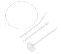 Aramox Baby Crib Canopy Holder Modern Design Stand with Clamps for Safe Sleep Environment Bassinet Iron Material for Newborns