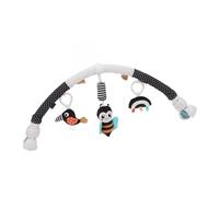 Aramox Baby Stroller Arch Toy Cute Design Developing Motor Skills for Bassinet and Stroller Plush (Honeybee)