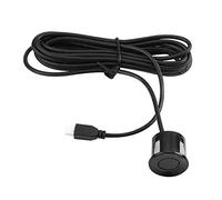 Aramox Backup Parking Sensors, Plastic 12V DC Car Parking System with 8 Sensors, LED Digital Display and Buzzer Alert, 0.3 to 2.5m Detection for Reverse Drivers