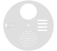 Aramox Bee Disc, Stainless Steel, Fully Adjustable Design, Pack of 10, Efficiently Control Beehive Access, Made of Stainless Steel for Beehive Entrance, Suitable for Managing the