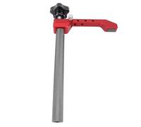 Aramox Bench Dog Clamp Aluminum Alloy Hold Down Clamp 19mm Dog Hole with Large Pressing Plate Adjustable Screw Scratch Protection for Woodworking Benchtop Use