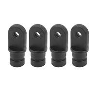 Aramox Bimini Top Hardware Nylon Eye End Fitting 4 Pack Universal Boat Canopy Cap Replacement Polished Finish Quick Install for Marine Top Repair and Seasonal Maintenance (5/8)