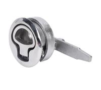 Aramox Boat Cam Latch, 316 Stainless Steel Flush Mount Floor Latch Rotating Lock Turning Handle for Ships Yachts RVs
