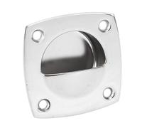 Aramox Boat Flush Pull 59x59mm Recessed Pull Handle Stainless Steel Marine Flush Lift Hatches Square for Ship Yacht RV