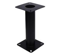 Aramox Boat Seat Pedestal, High Stability Universal RV Table Leg Base Mount for Yacht Boat Pontoon Deck, Height for 330mm, Black