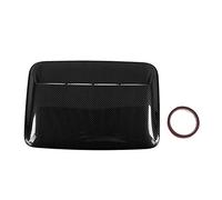 Aramox Bonnet Scoop Cover, ABS Carbon Fiber Hood Scoop Cover Universal for Automobile Modification Replacement(Carbon Fiber)