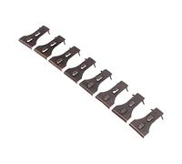 Aramox Brick Hook Clips Steel Brick Hangers 8 Pack Fits 2 1 4 to 2 3 8 Inch Standard Bricks for Hanging Decorations Plants Lights on Walls Indoors Outdoors