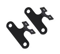 Aramox Car Backup Camera Mount Kit, 304 Stainless Steel Rear Camera Holder Bracket, Adjustable 13mm Screw Hole Fit, Tape and Screws Included for Cars Trucks Dash Cam Use (#1)