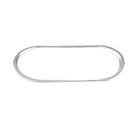 Aramox Car Center Console Water Cup Holder Trim Cover Silver for A CLA GLA Class 2013-2017