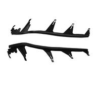 Aramox Car Headlight Cover Gasket ABS and Rubber Headlight Cover Strip 63128384489 63128384490 Strong Sealing Flexible Fit for 3 Series E46 Pre LCI M3