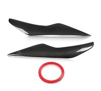 Aramox Car Modification Carbon Fiber Headlight Eyebrow Cover For Ford Focus Mk2 2009-2011