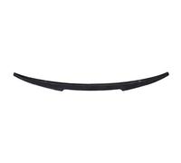 Aramox Car Rear Spoiler Glossy Black ABS Truck Rear Wing V Type High Design Improves Downforce and Stability Easy Install for 8V Sedan 2014 to 2020