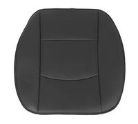 Aramox Car Seat Covers Front Seats Only, PU Leather Car Driver Side Front Seats Pads Cushion Replacement Covers Padding Protector Fit for 4 Door Sedan SUV(black)