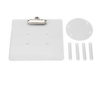 Aramox Cart Scorecard Holder, Acrylic Design with Clamp/Holder for E-Z-GO and, Easy Installation on 5 or 6 Holes Steering Wheel for Enthusiasts