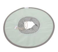 Aramox Cat Recovery Collar Cloth Elizabeth Circle Water Resistant Lightweight Breathable Adjustable Neck S M L for Cats After Surgery Anti Licking and Scratching (L)