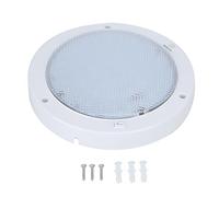 Aramox Ceiling Light Boat Home, 42LEDs 12V 9W 840LM High Brightness Round Ceiling Light for Car Boat Home (Warm White Light 2700-3200k)