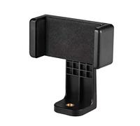 Aramox Cell Phone Mount Holder for Tripod, 360 Rotatable Phone Clamp with 3 X 1 4 Threads, Detachable Smartphone Mount Adapter for Tripod Monopod Selfie Stick for 11 Series