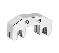 Aramox Cello Mute Metal Volume Reducer Practice Silence Accessory for Cello Players and Students Easy Installation Compact Design for Home Practice and Rehearsal (Silver)