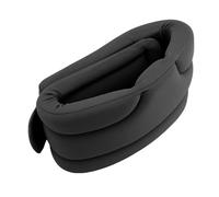 Aramox Cervical Collar, Adjustable Neck Brace with Soft Foam and Breathable Nylon, Removable Outer Layer, Lightweight Ergonomic Neck Support for Sleeping Travel Office Home (Black)