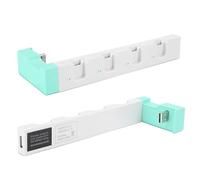 Aramox Charging Dock, ABS Charger Base Charging Stand with 4 Slots DC 5V 1A USB 2.0 for, Real Time Indicators, Compact Desk Setup for Home Gaming