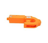 Aramox Clamp Current Transformer ABS Permalloy Clamp Leakage Current Sensor 0 to 800A 40mm Jaw Double Shielding for Electricians Power Lines Meteorology Railways