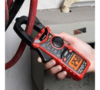Aramox Clamp Current Voltage Tester Fully Functional Normally Open Jaw Design for Home Appliance Maintenance 600A Digital Clamp Meter (HT206A)
