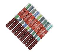 Aramox Colored Mechanical Pencil Leads 2.0MM Round Easy to Draw Suitable for Anime Engineering Designing, 8PCS Cylinder Package Deep Green Emerald Green Light Blue, Ideal for Designers and Students