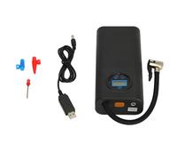 Aramox Compact 120W Tire Inflator, Dual Battery System Versatile for Car Bike Motorcycle Tires Auto Tire Pump Electric Tire Air Pump