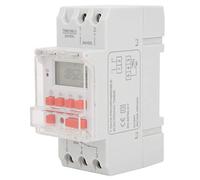 Aramox Control Timer Switch Digital Timer Relay Switch LCD Display Programs 24H for Ights Water Heaters Signs And Other Electrical Equipment