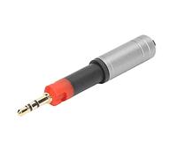 Aramox Converter, 2.5mm Male to 3.5mm Female Adapter, Durable Metal Headphone Adapter for ATH M40X M50X HD518 HD558 and More