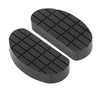Aramox Cow Hoof Pads Rubber Hoof Pad 2 Pcs 11 X 5.3 X 2 Cm Soft Cushion Relief Support for Trimming and Pasture Use, Adhesive Design, Pressure Reduction, Comfortable Fit
